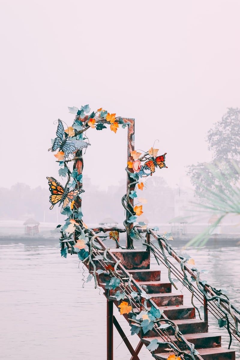Creative outdoor decor